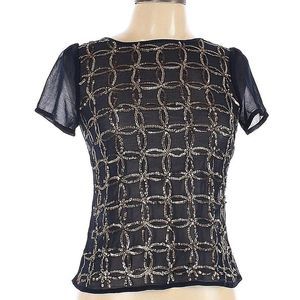 Bebe Short Sleeve Blouse